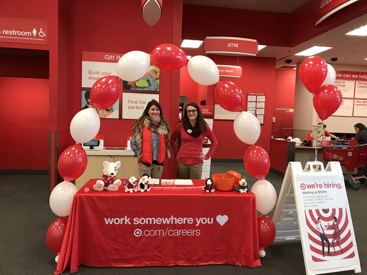 Come work somewhere you love ! Target St.Charles is having a hiring event today, Saturday and Sunday!! <a href="/awibbs09/">Amanda Wibbenmeyer</a> #T1280 #WorkSomewhereYouLove #HiringNow