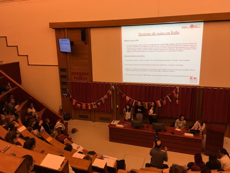 UP_Medecine's tweet photo. #ErasmusDays la faculté et les 6 @IFSI du groupe @DUSI ont partagé une matinée de témoignages sur les séjours Eramsus des étudiants et formateurs. https://t.co/cR8E7T6v7F