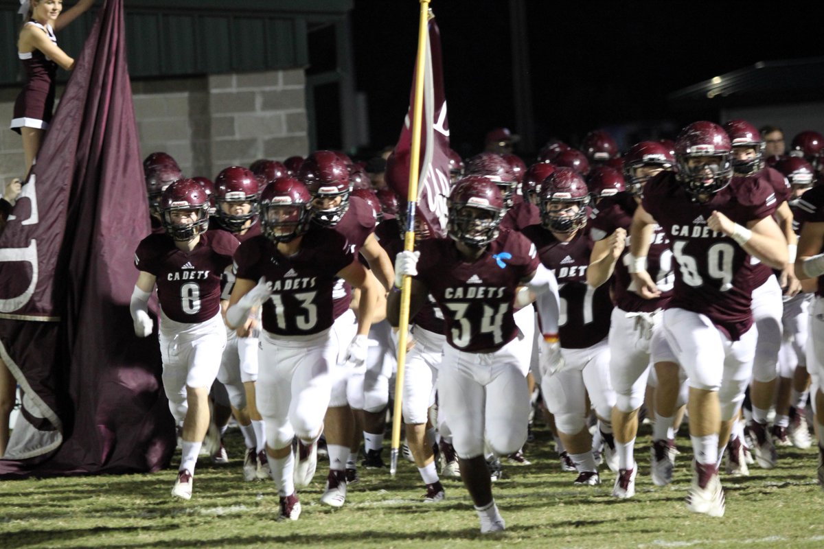 TheBC400's tweet photo. NEXT FRIDAY: Benedictine Military School football vs. Southeast Bulloch will be played at 7:30 p.m. Oct. 19 at Savannah State University's T.A. Wright Stadium. It will be BC's Homecoming &amp; Senior Night &amp; Partner School Night! #thebc400 #Savannah https://t.co/Iw5criWRJE