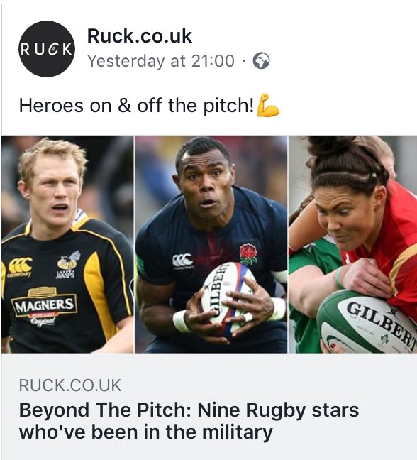 rowgem's tweet photo. Pretty humbled to appear on this list amongst some absolute legends 🙌🏽
Grateful that the @britisharmy have allowed me to serve my country both overseas on operations and on the rugby field @armyrugbyunion 💂🏼♀️🏉
#rugby #oppprtunity #findwhereyoubelong https://t.co/fh40GUmGvT