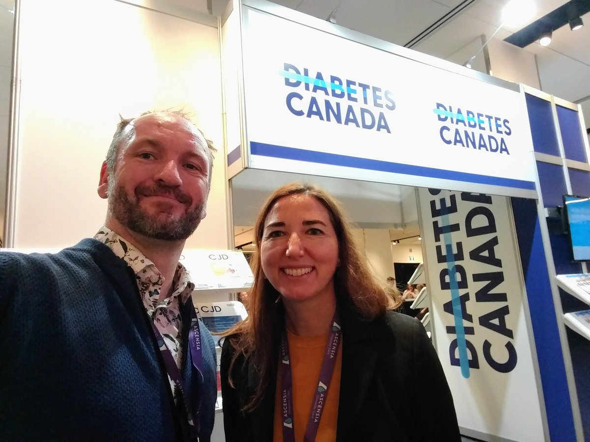 Supporting #Diabetes360 @DiabetesCanada with @JimJohnsonSci #DCAN18