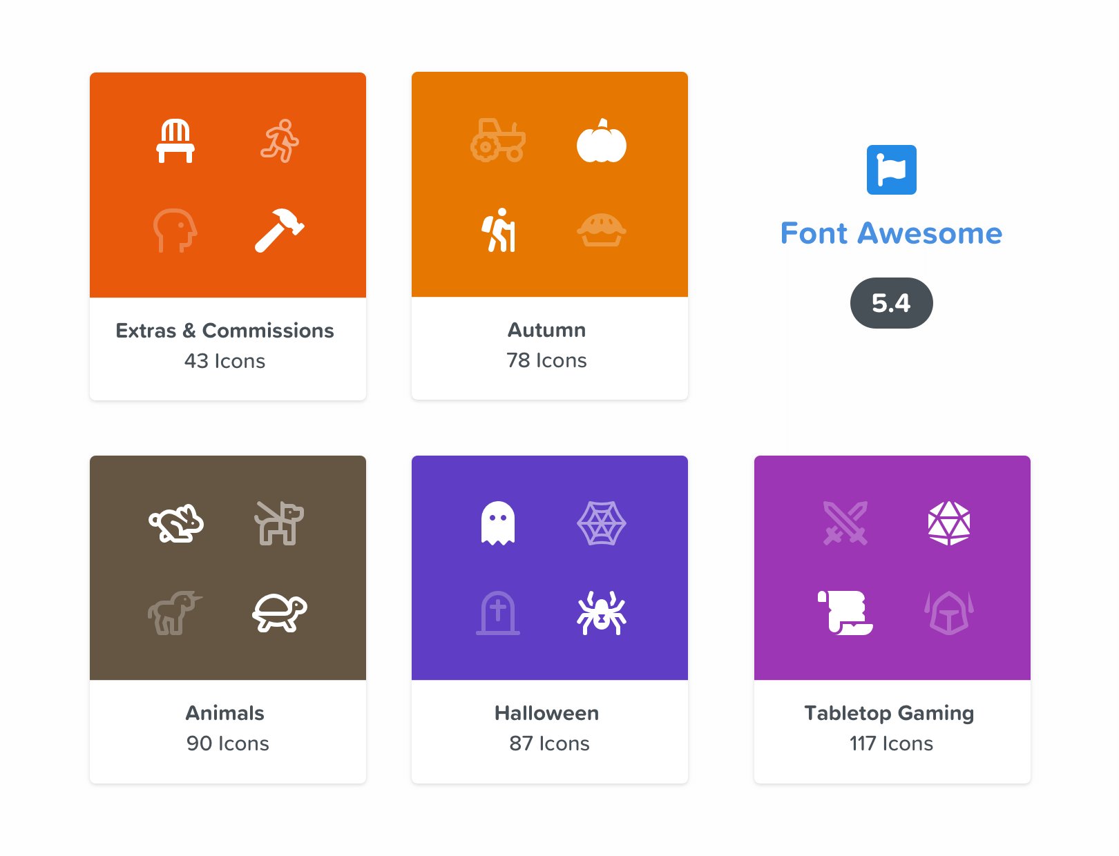 See All the Font Awesome Icon Categories
