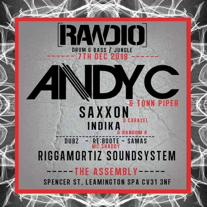 NEXT UP... The one and the only, the legendary <a href="/ANDYC_ram/">Andy C</a> 🙏 

Tickets are flying out, it's gunna be big bad n heavy.

Get 'em whilst you still can: hyperurl.co/vzhuzo 

🔥🔥🔥🔥🔥