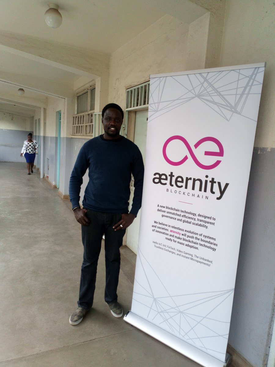 aeternity's tweet photo. Our #aembassador Apollo Omer organized the first #aeternity meetup in Nairobi, Kenya!

He presented the æternity blockchain and its features such as #StateChannels, #Oracles, and #SmartContracts to a room full of enthusiasts! https://t.co/rDfXGIQfv4