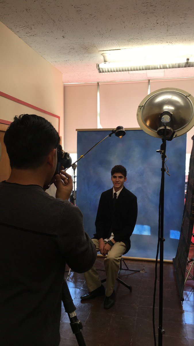 It's picture day today at La Salle! Alumni, do you still have your senior yearbook photo?