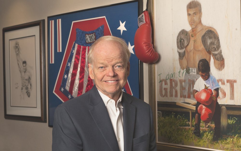 Celebrity Fight Night was the name, and raising funds for charity was the game. Jimmy Walker was the local businessman behind the iconic event. ow.ly/Dfg130mbjLt