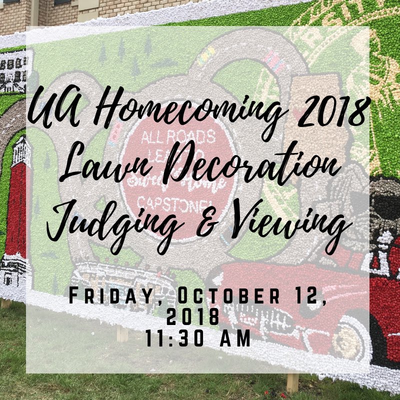 UA Homecoming tweet media