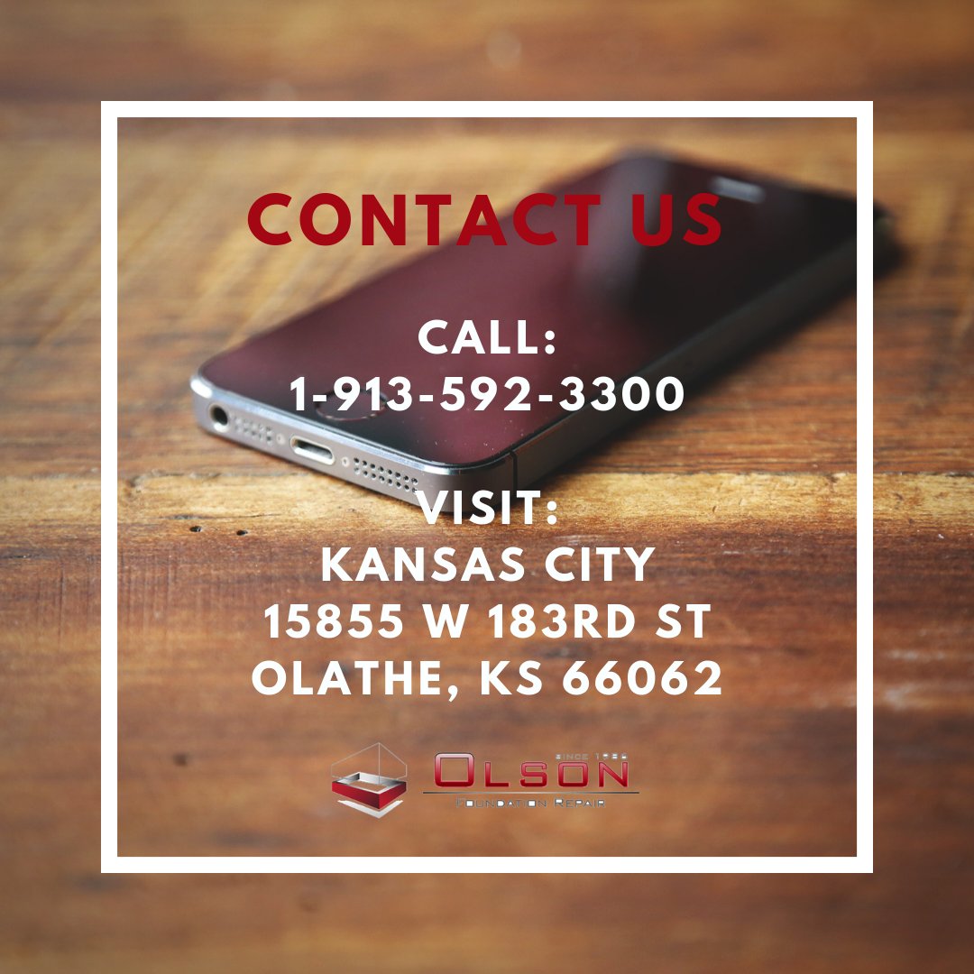 RepairOlson's tweet photo. Need foundation repair, waterproofing, mudjacking, wall tear-outs, or something else? Give us a call today and we can work with you to resolve your problem. We'll get you set up with a free estimate and on your way back to a stable home. https://t.co/K9b321Ba6h https://t.co/cPkeadtoPb