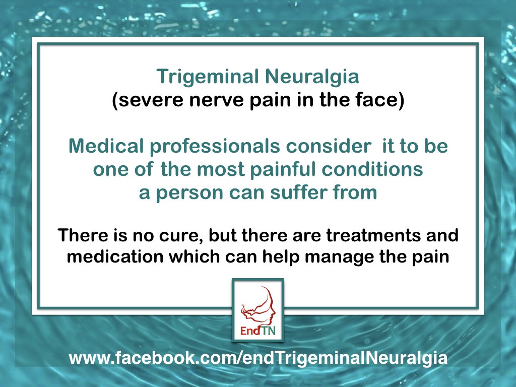 EndTrigeminalNeuralgia tweet media
