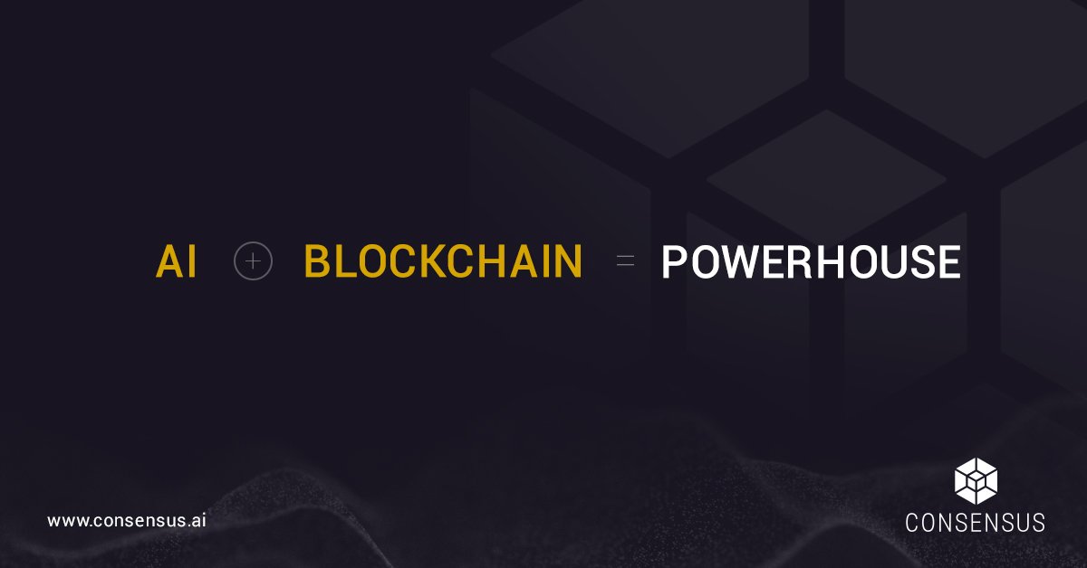 consensus_ai's tweet image. Artificial intelligence combined with blockchain technology makes one major powerhouse. That&apos;s why we built Consensus AI. bit.ly/2N4H6W3 #Blockchain #AI #ConsensusAI $SEN