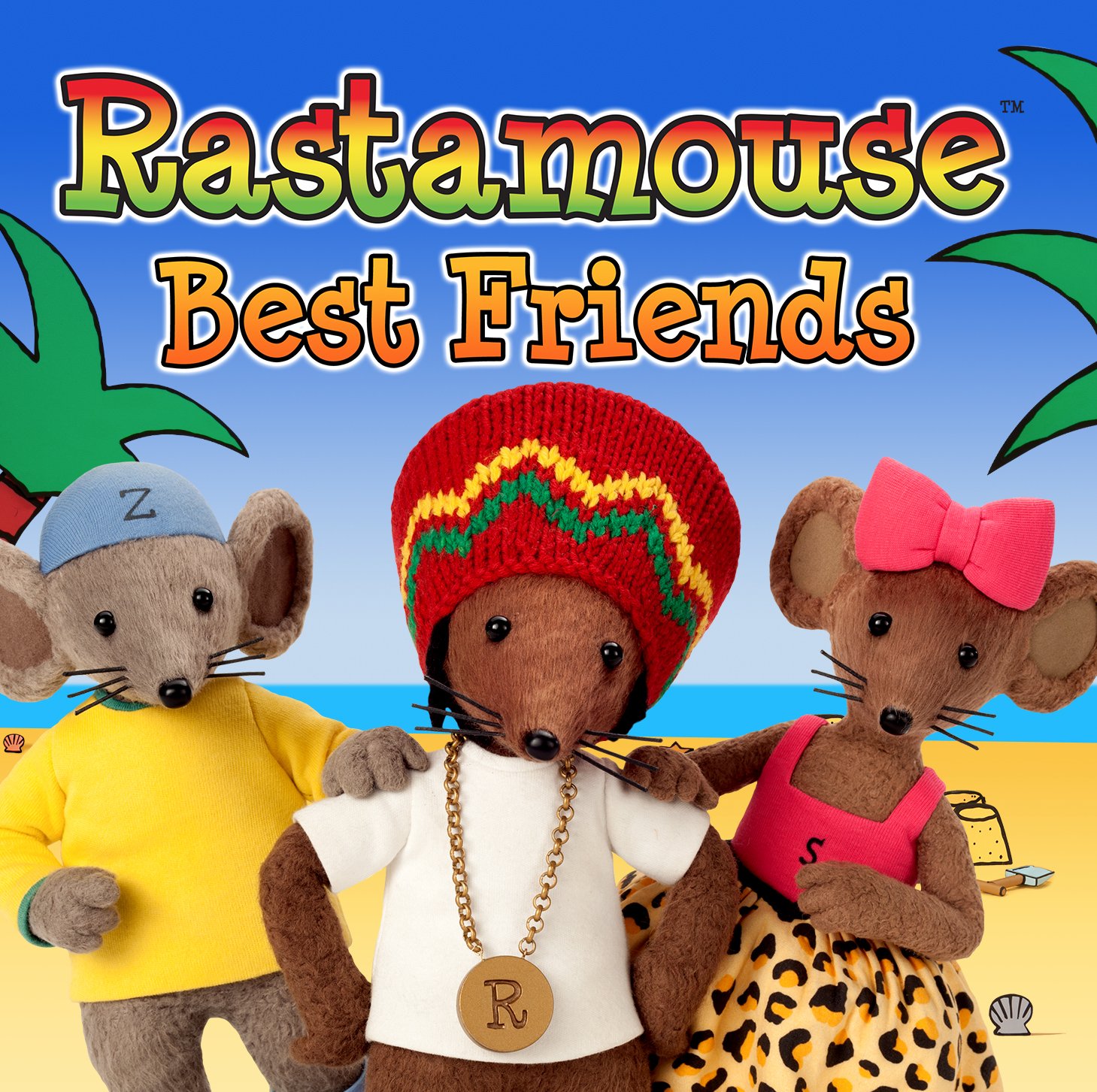 rasta mouse teddy