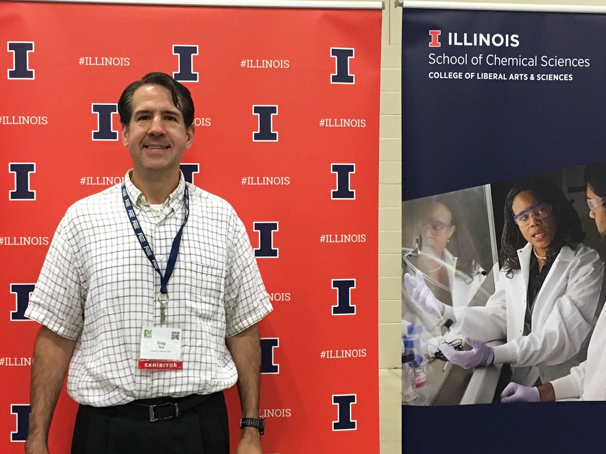 Nice to see the alma mater <a href="/ChemistryUIUC/">Chemistry at Illinois</a> rocking @sacnas. Diversity is so important @ZGroupIllinois @steveczimmerman #sacnas2018 <a href="/CNS_UMass/">College of Natural Sciences at UMass Amherst</a> #umasspse <a href="/UMassAmherst/">UMass Amherst</a>