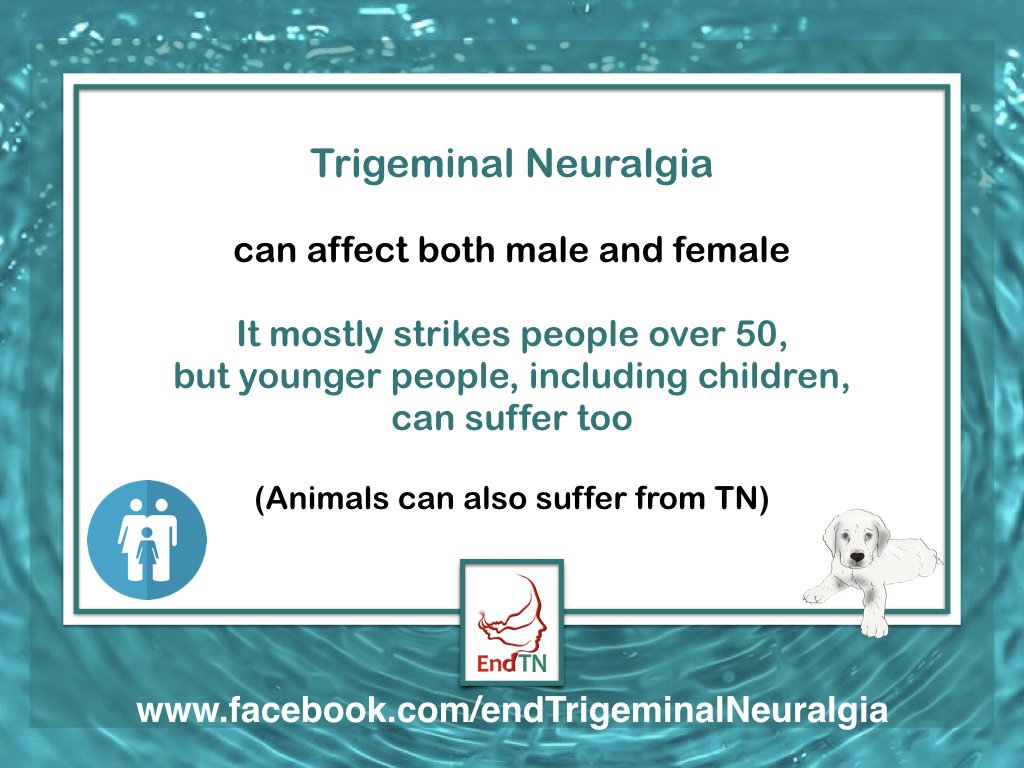 The full month of October is #FacialPainAwareness month. Please keep retweeting our posts to share information about TrigeminalNeuralgia and other #FacePain conditions.
#TrigeminalNeuralgia #FacialPain