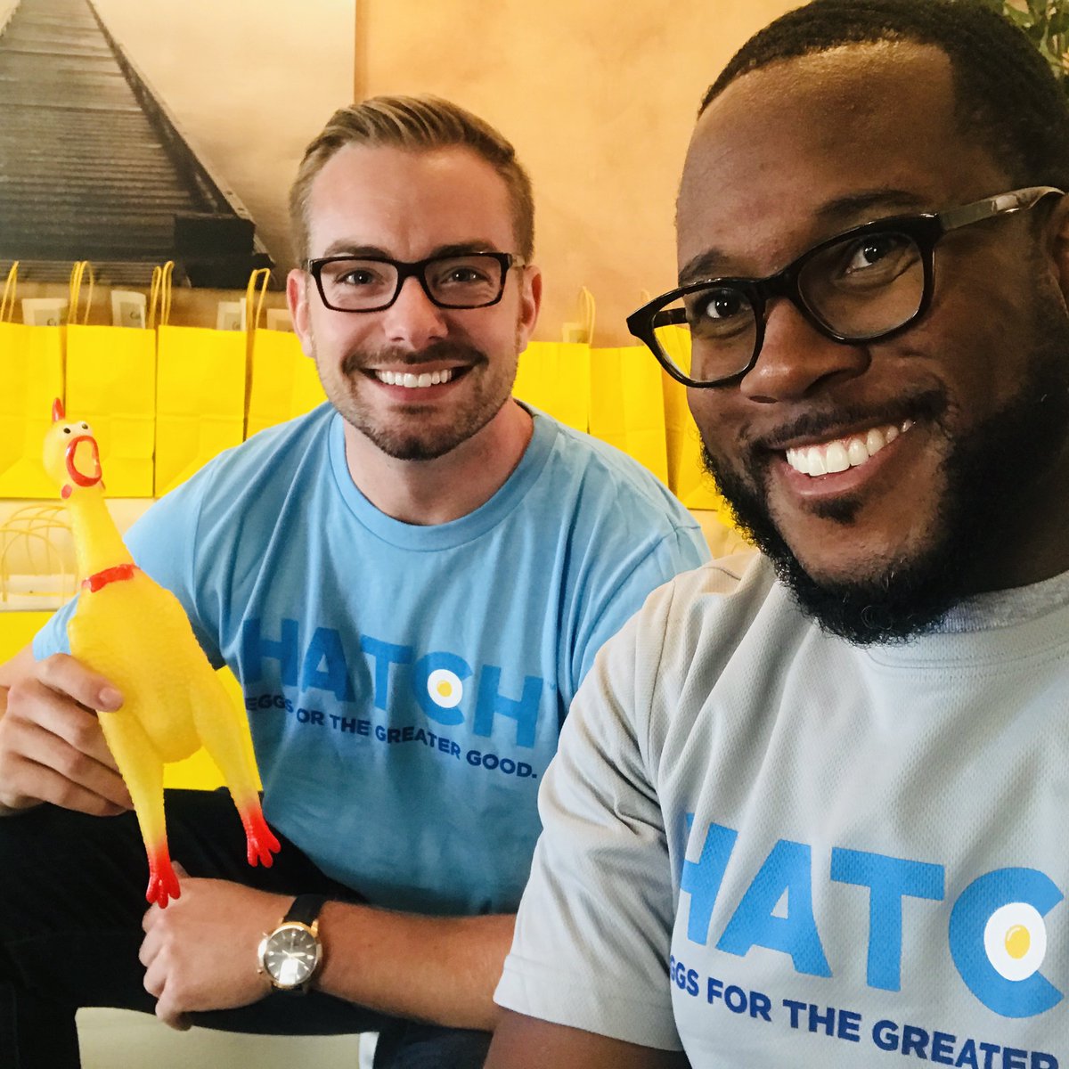 Only 50 Tix left to join <a href="/HatchforHunger/">HATCH</a> at #Cluck2018. Check out their democracy wall when you’re there! Cluck2018.eventbrite.com