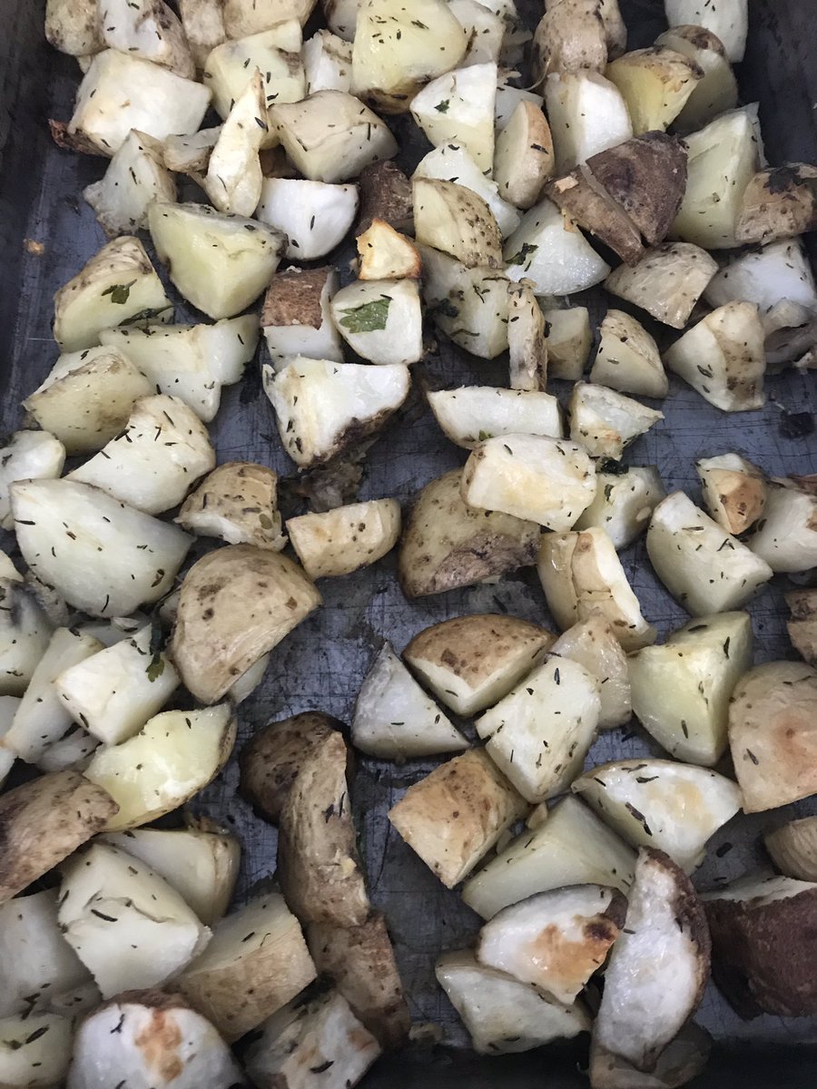 Farm to table experience for my 7th graders. Monday and Tuesday we harvested potatoes from the school garden. Thursday and Friday we cooked and ate them! 🥔👩🏾‍🌾👨🏼‍🌾#farmtotable #healtheducation #nofarmsnofood