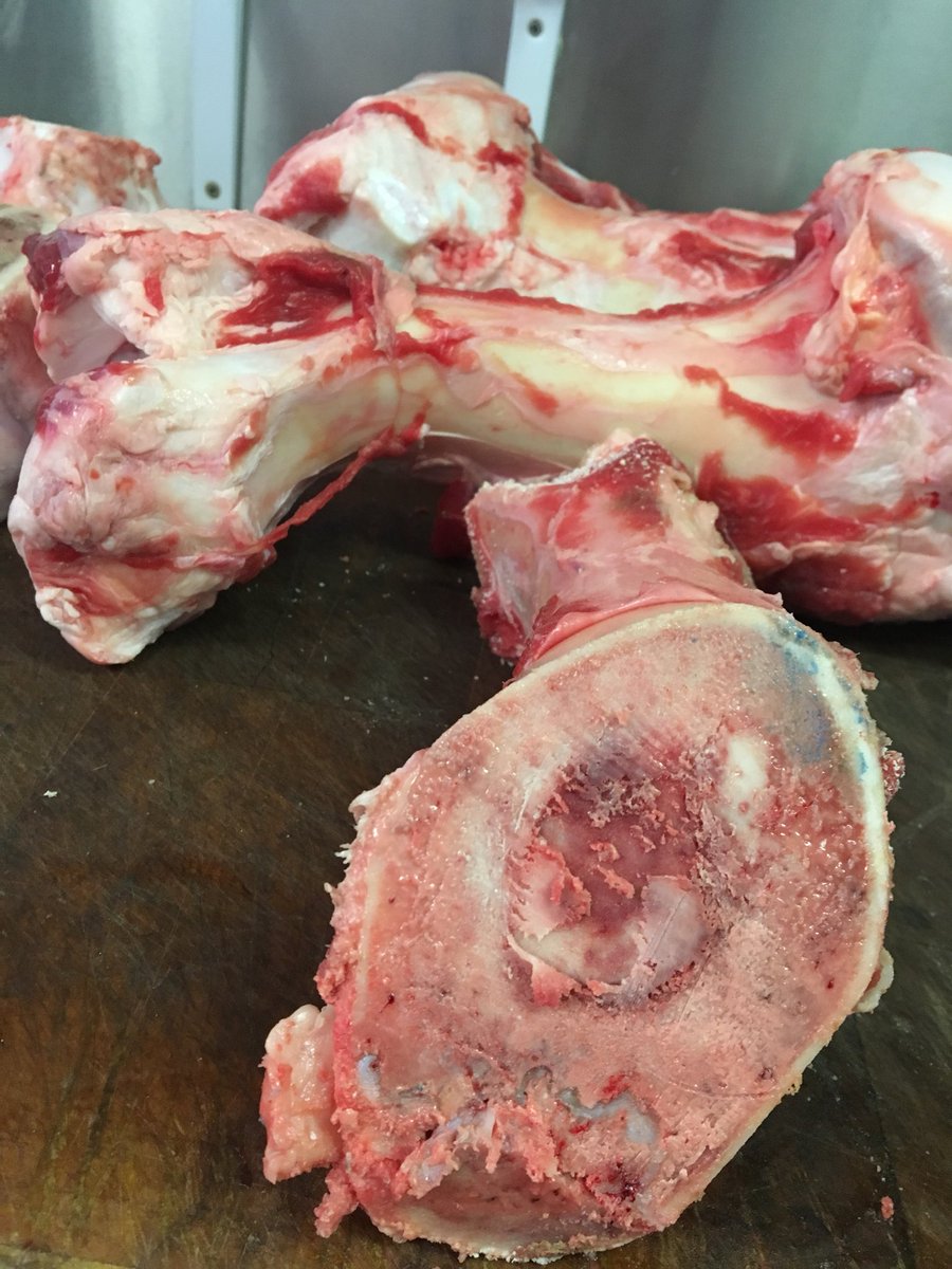 sophie_hyam's tweet photo. When you ask your butcher for marrow bone &amp; he provides you with these beauts!.. #BeefBones #Marrow @ScottsButchers #Coventry https://t.co/3o4D02n0rk