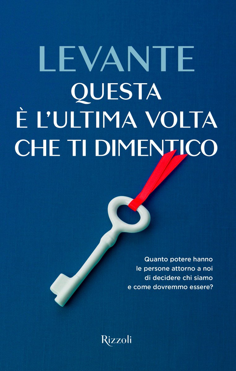 levantecanta's tweet photo. “Vedi, amica mia? Questa risata non la puoi fotografare. Se ne ricorderà il tuo cuore, un giorno, all’improvviso.”
Questa è l’ultima volta che ti dimentico - dal 13 novembre in tutte le librerie ed e-store. #QELVCTD #LevanteScrive #LevanteCaos https://t.co/QR6PVmq5Hq