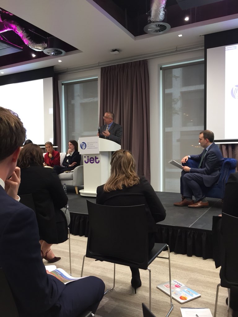 josh_norton_'s tweet photo. Had a great afternoon listening to the @WIPLive class of 2018 vision for the island of Ireland come 2040. Especially impressed by their positive approach to Brexit and UK/Irish relations #WIPPapers https://t.co/ffqQ0rhKvJ