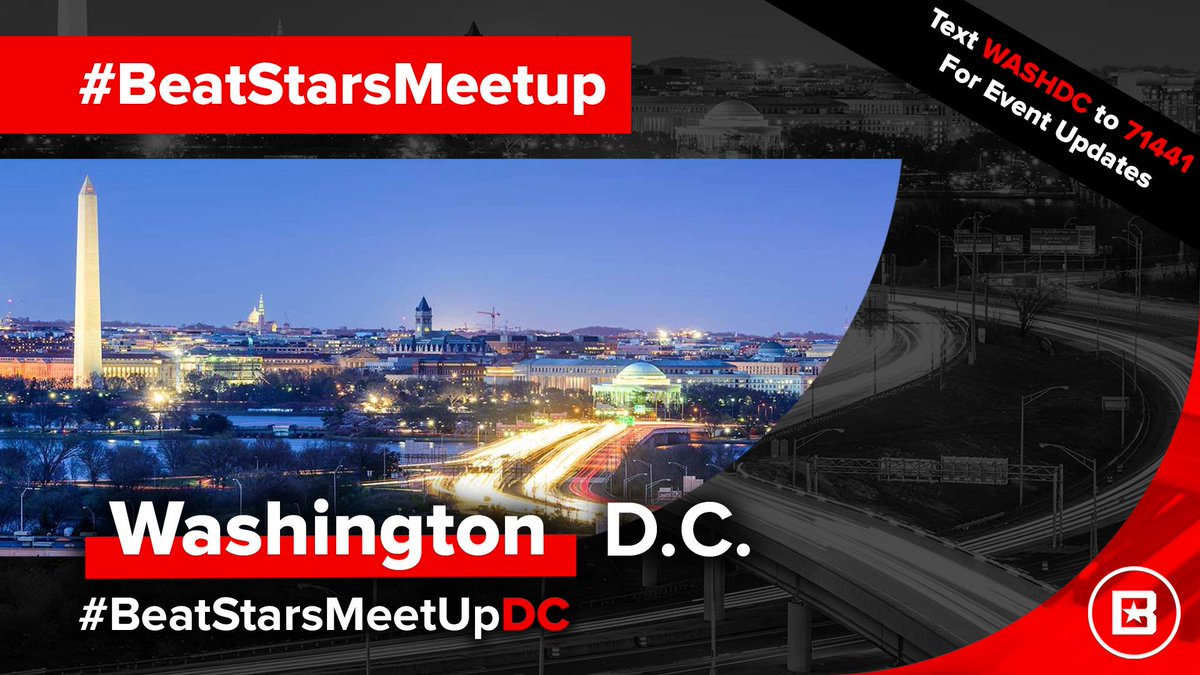 BeatStars's tweet photo. #BeatStarsMeetupDC is going down tonight!
We can't wait to see everyone. Come ready to network, play beats and spread positive vibes. The event is FREE!
Shout-out our ambassador, @DJPhanatic 🙌
Info 👉 https://t.co/iB29ukduM6 https://t.co/xDEKaR71IC