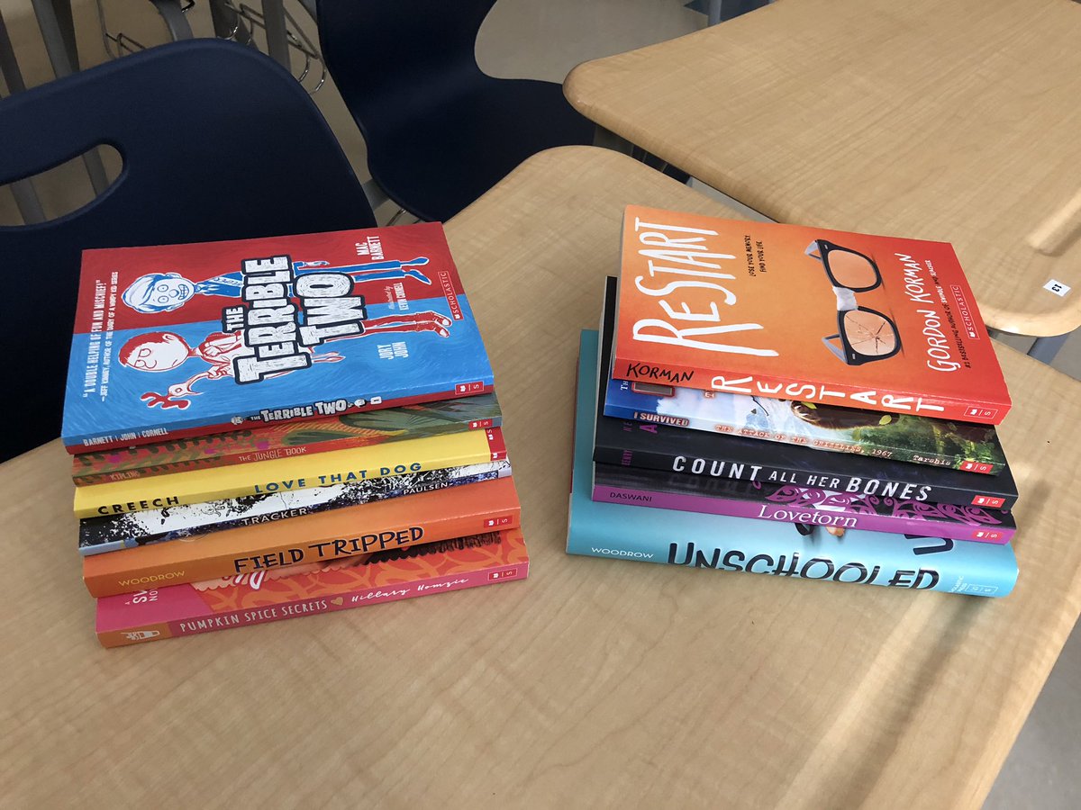 Thank you to the students in room 214 who ordered from @scholastic in September! We were able to add many books to our library and some new supplies! #readersareleaders #PennDelcoProud  #NMSProud