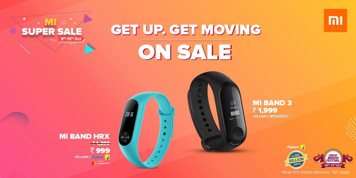 mi fitness band 3 flipkart