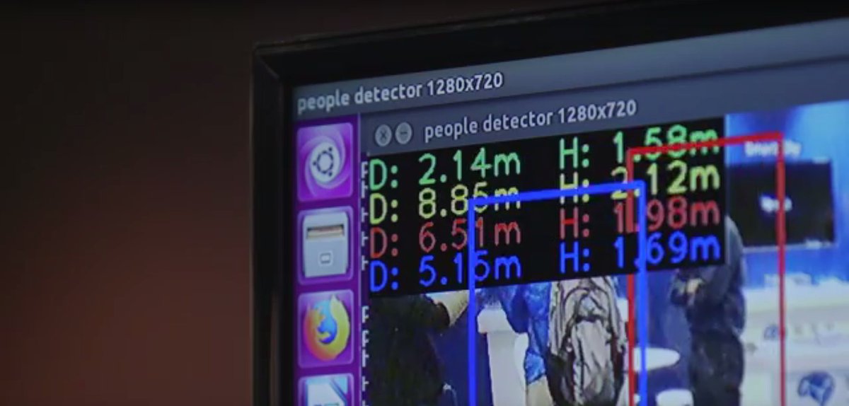 To evaluate the @IntelRealSense SDK, <a href="/bdti/">BDTI</a> implemented a MobileNet-SSD neural network people detector, then used the SDK to calculate object size and distance. See this 2018 <a href="/EmbVisionSummit/">Embedded Vision Summit</a> demo at embedded-vision.com/industry-analy… #computervision #deeplearning #realsense