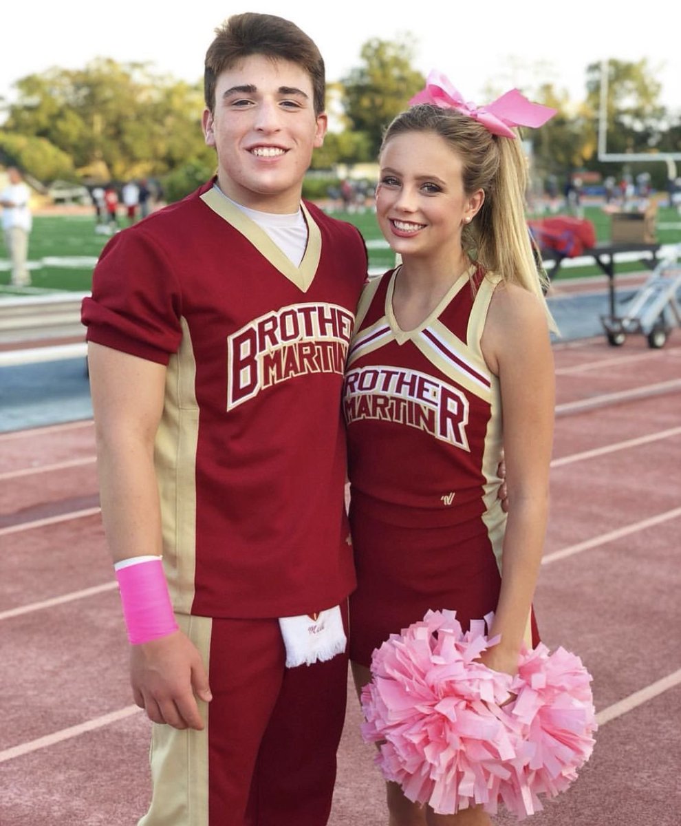 #LetsGoPink this October! 💕 RT if your team is going pink on the sidelines to support Breast Cancer Awareness! 🎀| 📸: bm_cheer (IG)