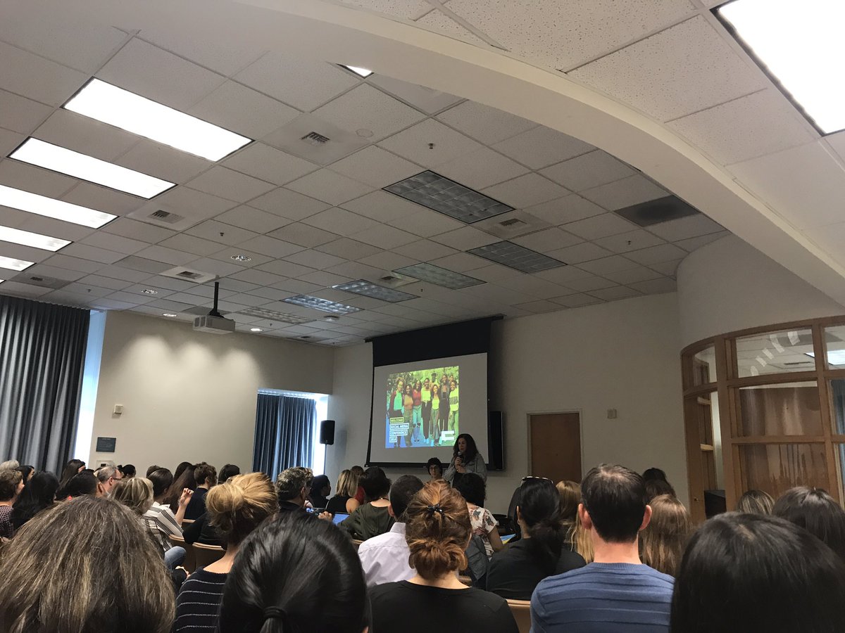 lsuedkamp's tweet photo. Here, ready to listen and learn with all the UC social media people #UCsocialcon2018 https://t.co/veI3hFLtfV