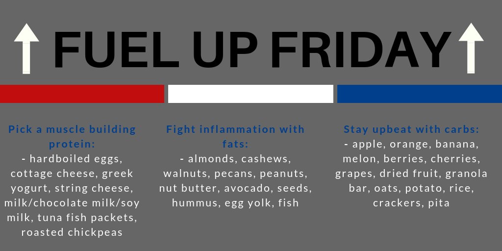 SVSU_Nutrition's tweet photo. It's #FuelUpFriday and we LOVE balanced snacks! Here are some tips for building snacks on campus or when traveling:
#FuelingTheCards #CardinalNutrition #EatToTrain #TrainToEat https://t.co/KU3EZLXxLZ