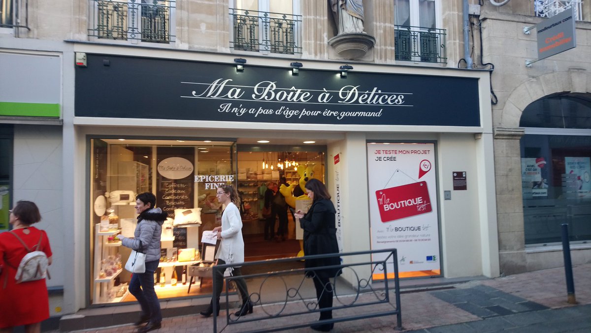 helix_franck's tweet photo. Une deuxième #boutique test, Ma Boîte à Délices, est inaugurée dans le centre-ville d'Argentan grâce la Mairie et la #CCION https://t.co/eXqWUgxlku