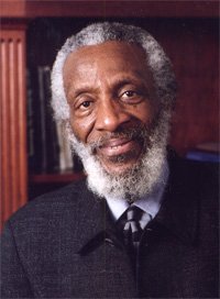 DesiredDiva's tweet photo. We celebrate the life and times of Dick Gregory a comedian, civil rights activist, social critic, writer, conspiracy theorist, entrepreneur, and occasional actor.  Gregory was also in stand-up comedy for his "no-holds-barred" sets, in which he mocked bigotry and racism. https://t.co/0KeNUGNwKq