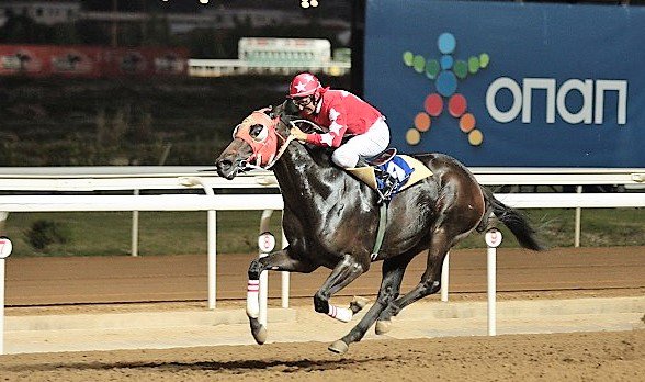 FinPowrie's tweet photo. The ERNEST & YOUNG Cup 1100m to 3yo speedster STRANGERINTHENIGHT (Footstepsinthesand) ex #JAStack bred by Thomas J Murphy bought from @Tattersalls1766 wins for Top Owner Kalamarias Stables https://t.co/2ZOQ9GaQ3h