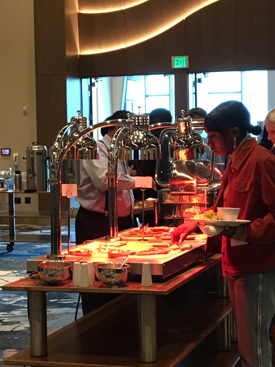 YIPAorg's tweet photo. Treating youth workers to the Tour of Italy buffet lunch - mmm! #yipafest #yipa https://t.co/d4R6C0JlFv