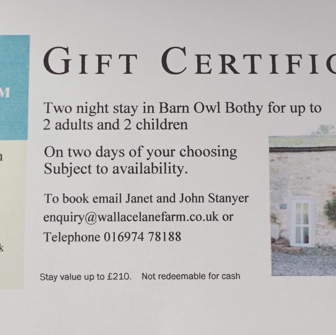 Knightlynews20's tweet image. Huge Thank You to Wallace Lane Farm for trading a two night stay in the luxury Barn Owl Bothy Glamping Barn in The Lakes for the @gustocheadle voucher. Wow I’m over the moon! 🦉 📎 #GoldPaperclipChallenge #Manchesteryouthzone #Trade4 #Gamping