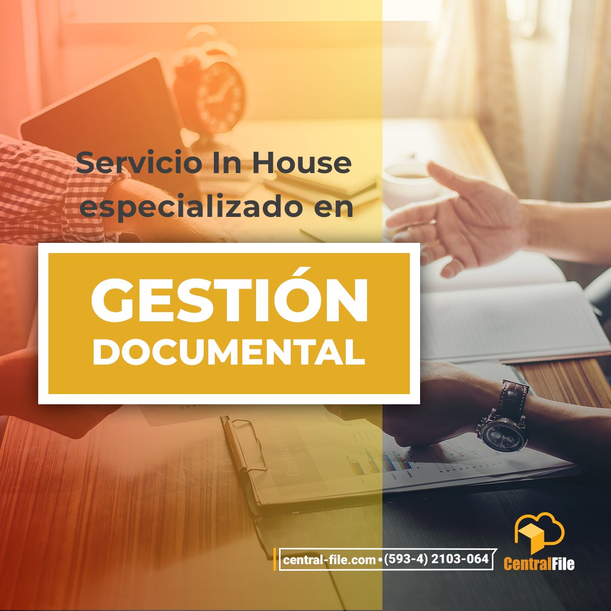 CentralFileEC's tweet photo. Deja todo en nuestras manos. Contamos con servicio especializado In-House en #GestiónDocumental. Nuestros expertos se encargarán de que tus #documentos y #archivos de valor estén siempre respaldados y seguros.
#CentralFile #Digital #Respaldo #Cloud #Negocios #Ecuador https://t.co/i4ndILM67U