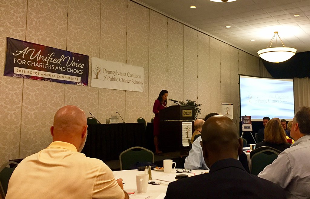 GrowSchoolsCo's tweet image. Congratulations to Ana Meyers, Executive Director of PCPCS, and your amazing team on hosting your first PCPCS conference!  We are so happy we could attend! #WeLoveCharterSchools  @meyersopines  @PACharter #PCPCS