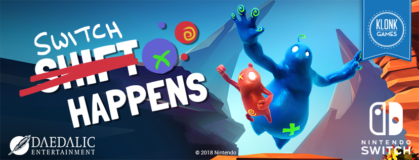 klonkgames's tweet photo. As you might already have noticed, #ShiftHappensGame is finally out for the platform it should always have been on!
#NintendoSwitch. Welcome home, @BismoAndPlom! :)
#gamedev #indiedev https://t.co/1KAidzoWoS