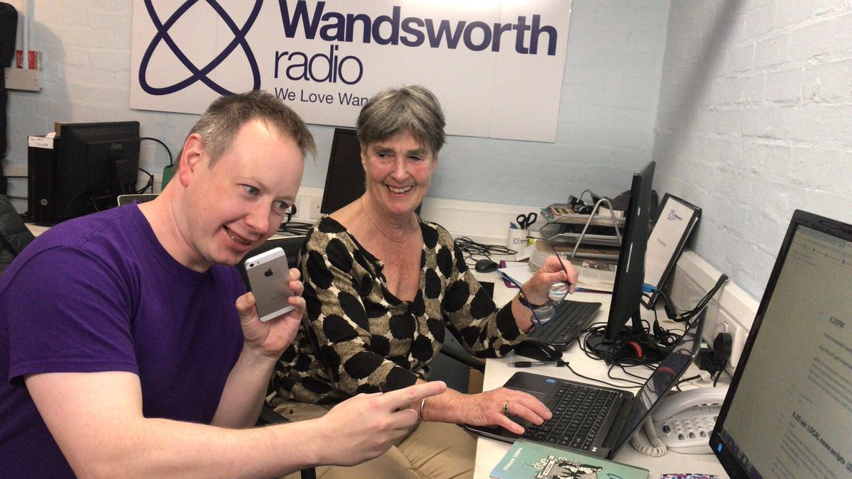 Tuning into wandsworthradio.com for latest local news in the Brighter Borough <a href="/WandsworthRadio/">wandsworthradio</a> <a href="/avenuecookery/">The Avenue Cookery School</a>