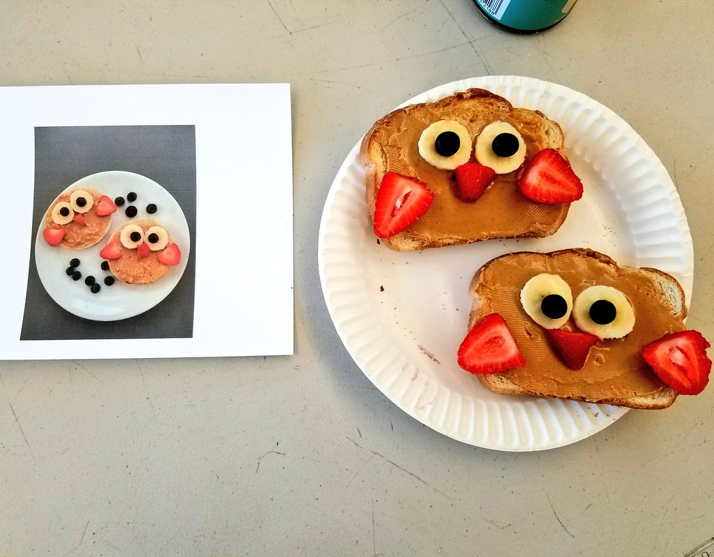 mhoffmanausd's tweet photo. Best way to start the day... toast art! Thank you @kaatreenaahhh for a new way to enjoy breakfast! @Dana_Mariners @ArcadiaUnified #toastart #nailedit https://t.co/m9IIemrZQm