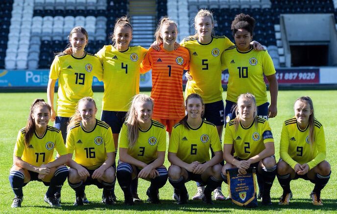 Delighted to receive my first few caps for Scotland. Exited to see what the rest of the year has to offer💙🏴󠁧󠁢󠁳󠁣󠁴󠁿 #SCOW19s