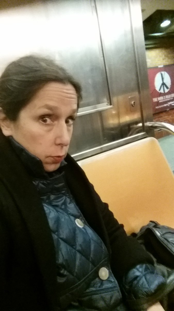 JASWJASW's tweet photo. What's better than one @JanePostCompany coat? TWO #JanePost coats! #subwayfashion #nyc https://t.co/Gb4wiP7xFJ