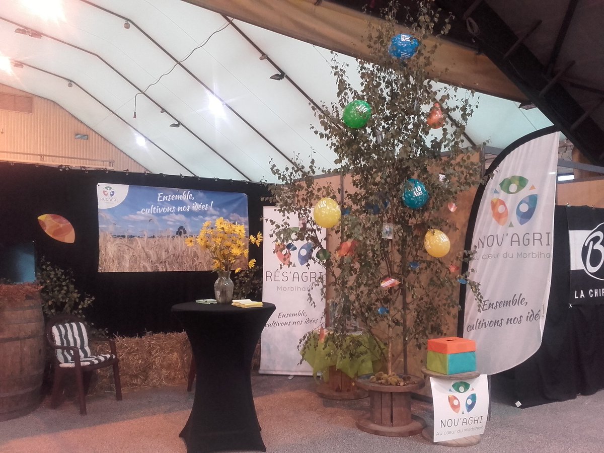 Rdv ce week-end à #OhhhLaVache #Pontivy. Le stand <a href="/ResAgri56/">Rés'Agri 56</a> est prêt à vous accueillir!😊