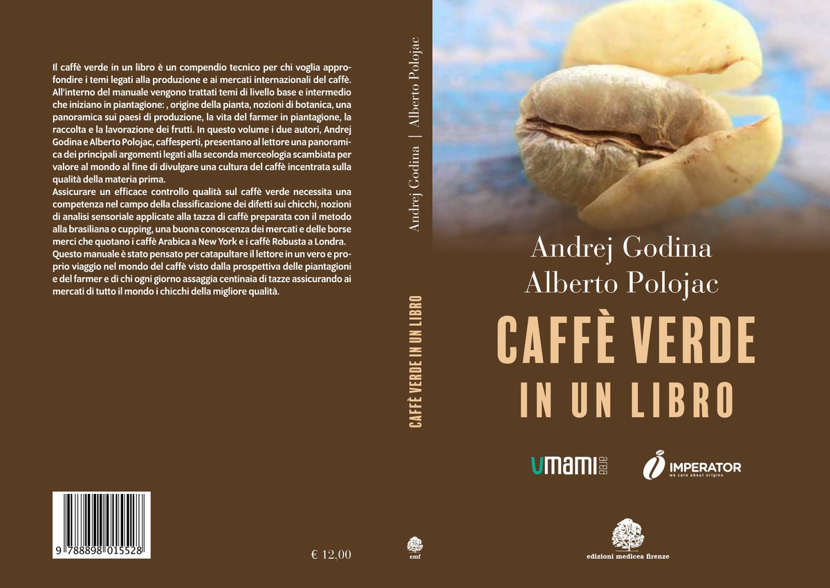 UmamiArea's tweet photo. Umami Area alla TriestEspresso Expo organizza il 25 ottobre alle ore 12:00-12:45 lo speech dal titolo: public presentation “Green Coffee Handbook” – Aurora Castellani, Edizioni Medicea Firenze con @andrejgodina e @Polkazar77 https://t.co/dXaSIpE3WC