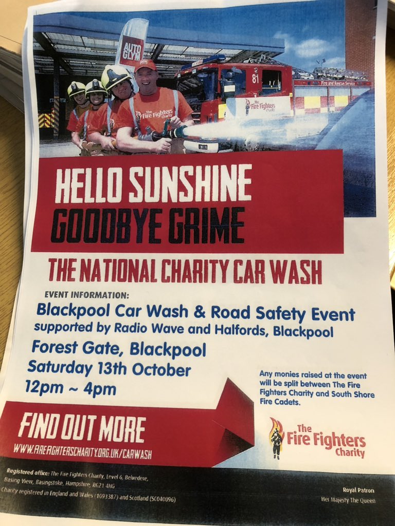 Parky_Pie's tweet image. I Will be there tomorrow all suited n booted at #forrestgate with @blackpool_fire and our fire cadets! Come and get your car cleaned and pop in a #donation ❤️🚒👩🏻‍🚒