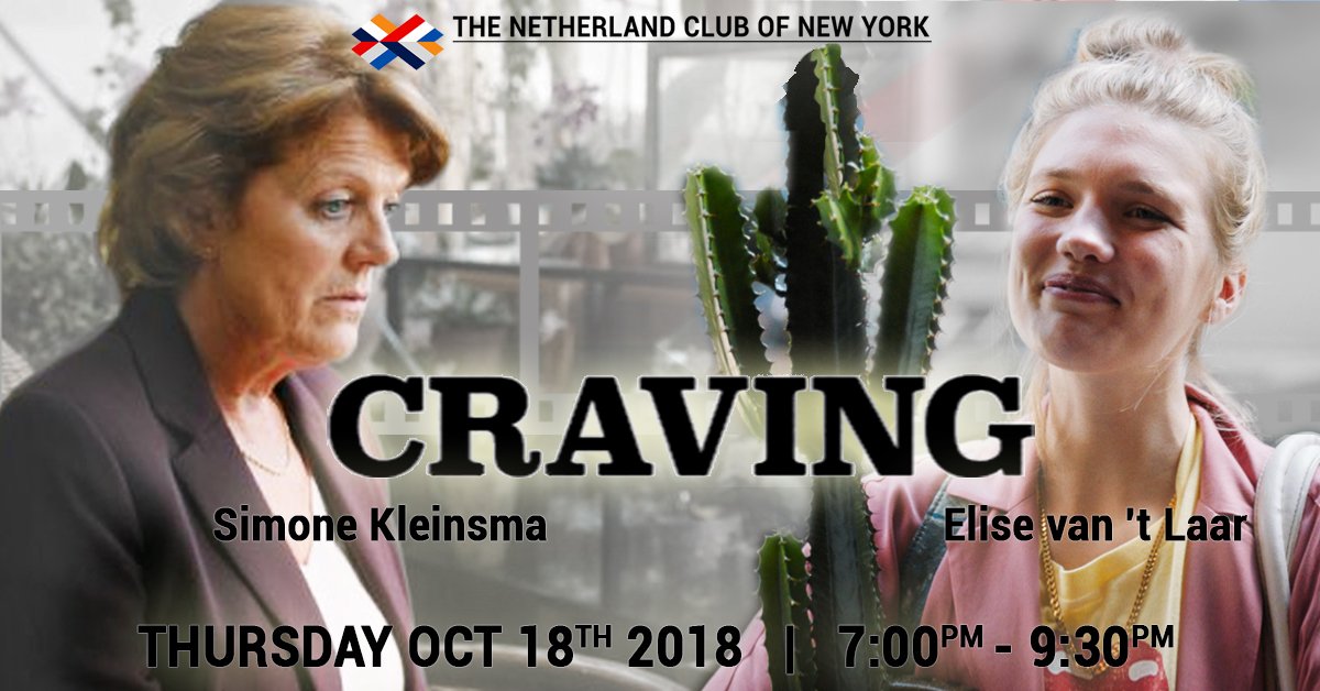 NetherlandClub's tweet photo. Coming Thursday at TNC BOOK &amp; FILM: CRAVING, about the uneasy relationship between a daughter and her mother.
https://t.co/N8xtBxvjX3 https://t.co/12oNdAxXK6