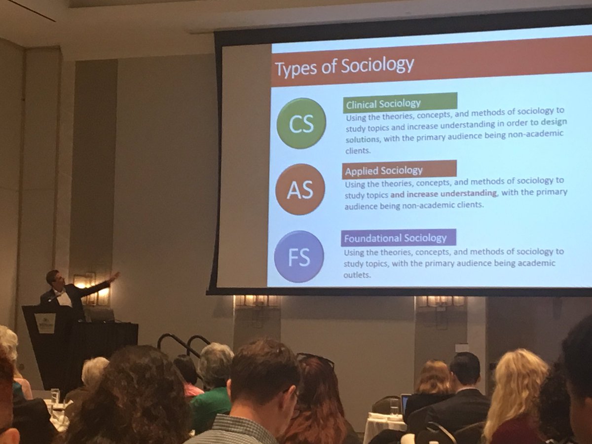 _Barbara_Prince's tweet image. Enjoyable @AACS_Sociology Presidential Address, “What’s Step 2?: Crafting the Value Preposition of Sociology” by Gary David, PhD, CCS #whyapplied #aacsnorfolk #aacs2018 #clinicalsociology #appliedsociology #sociology