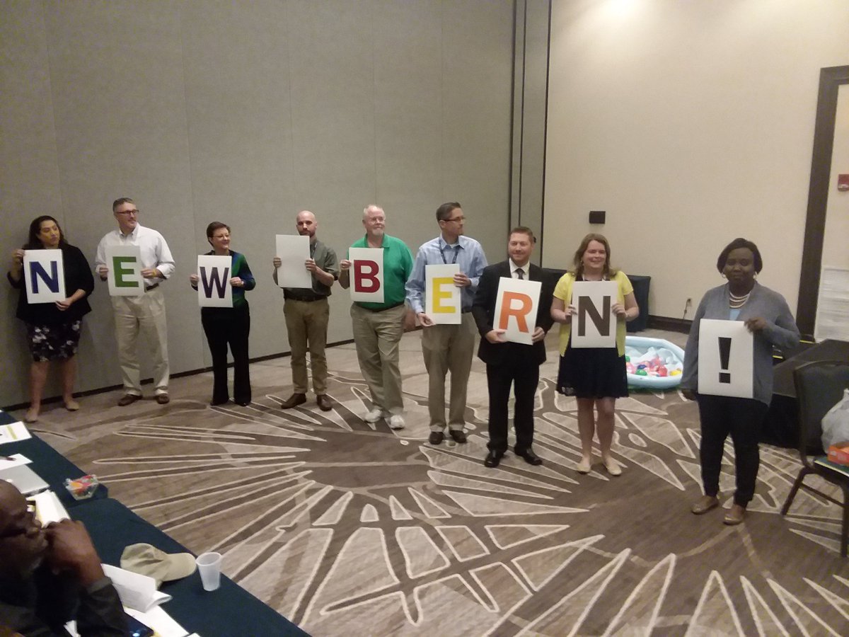 NCSPRA's tweet photo. Thank you @SCNSPRA for a wonderful 🎤🎶📸🎉 fall conference! 

As always, Prez Todd Hagans 👑 brought his bag of tricks... We hope to see you all at @CityofNewBern in November 2019! #KingOfFun #RidethePRWave https://t.co/hQHjzMauCs