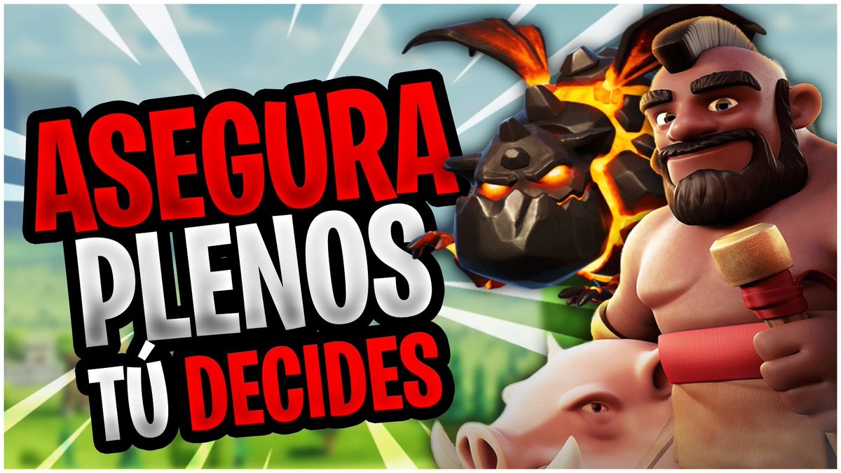 📢 NUEVO VÍDEO DE ESTRATEGIA PARA AYUNTAMIENTO 10‼️

🔥 Asegura Plenos con los dos Híbridos más eficaces de TH10: Variantes de LaLoon y Montapuercos para guerra 🔥

🔄 Plenazos de la mano de los cracks de <a href="/HYBRID__TOP/">HYBRID TOP</a> 

📺youtu.be/b1YIMkH4T3E