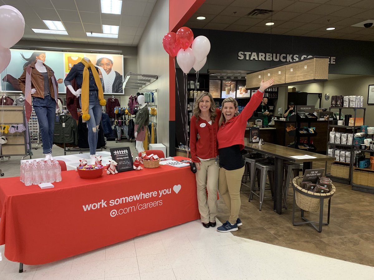 Come checkout our hiring event at your local <a href="/Target/">Target</a> today! We are hiring in Brainerd, come work somewhere you love! #brainerdtarget #seasonalhiring