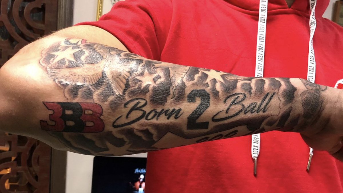 LaMelo Ball Defies Father LaVar Ball and Gets a Huge Chest Tattoo  Tattoo  Ideas Artists and Models